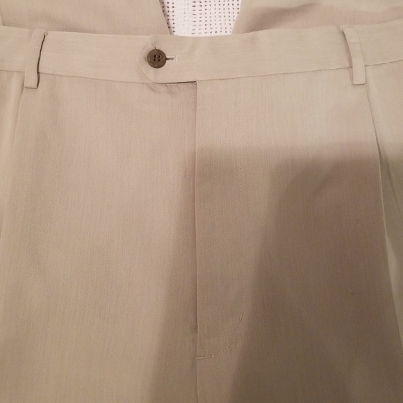 Men's Big & Tall W.H. Belk Pleated Dress Pants - Picture 2 of 6